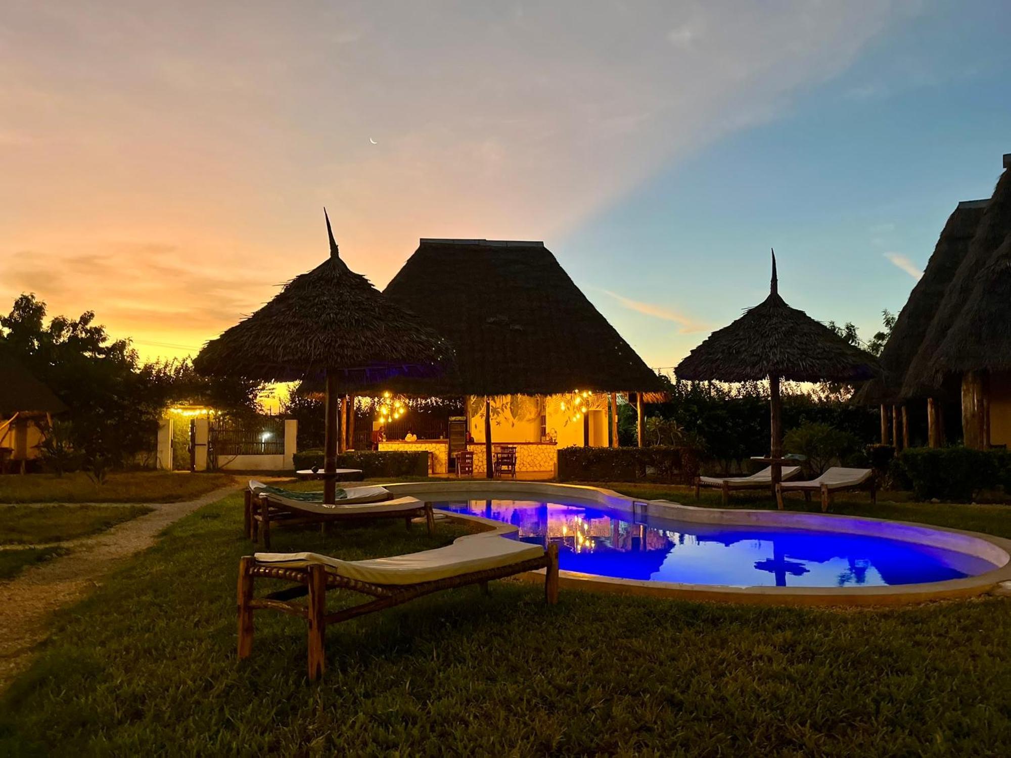 Miti Beach Bungalows Nungwi Exterior foto